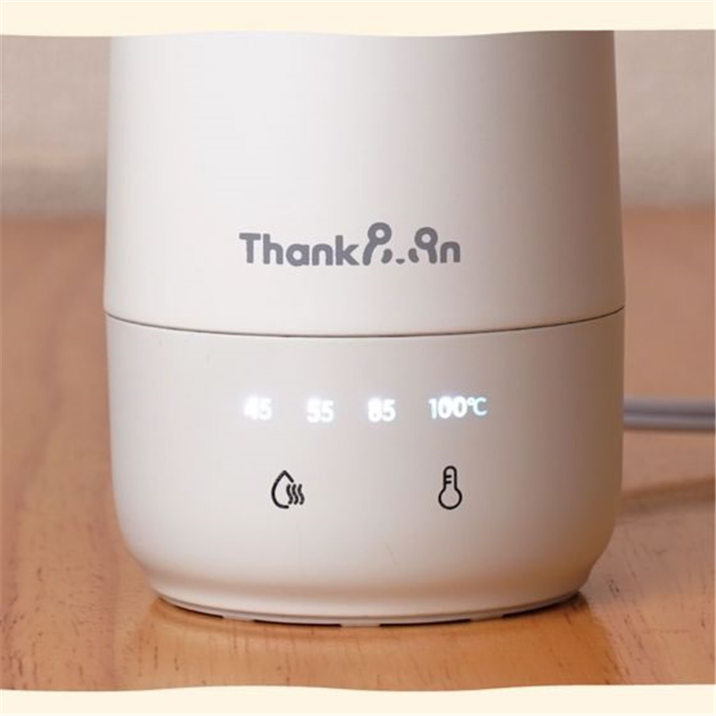 THANKO 電気で沸かせて保温 ボトルケトル グレージュ 1個（ご注文単位1個）【直送品】