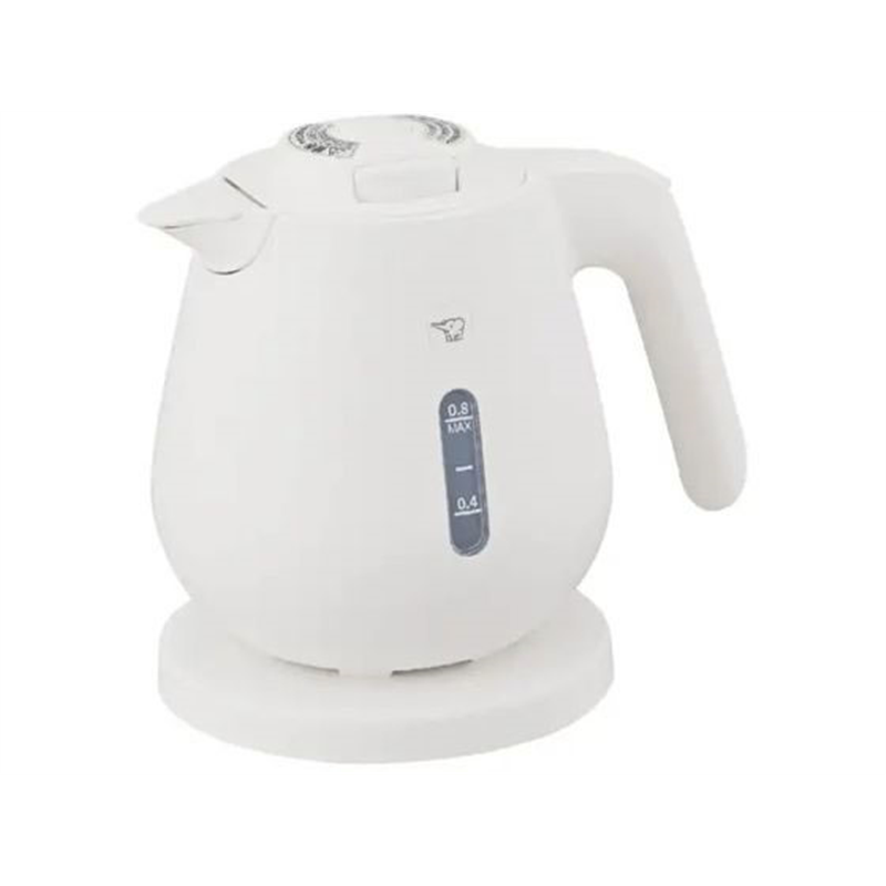 象印 電気ケトル 0.8L ホワイト CK-DC08 WA 1台（ご注文単位1台）【直送品】