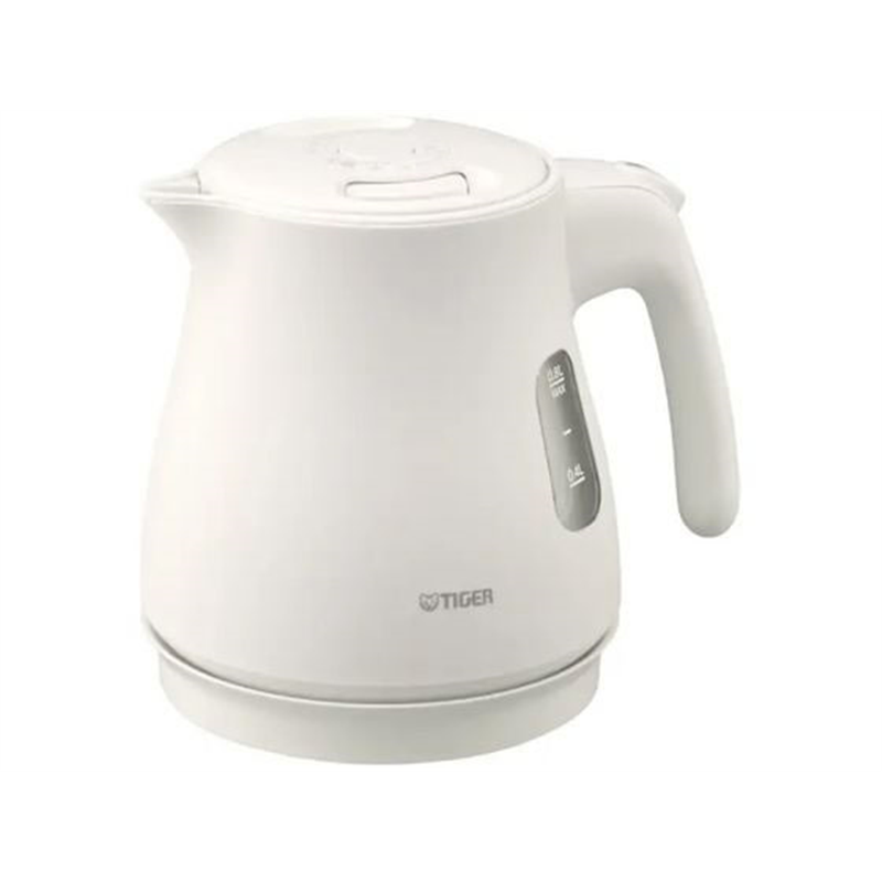 タイガー 蒸気レス電気ケトル 0.8L マットホワイト PCV-A080WM 1台（ご注文単位1台）【直送品】