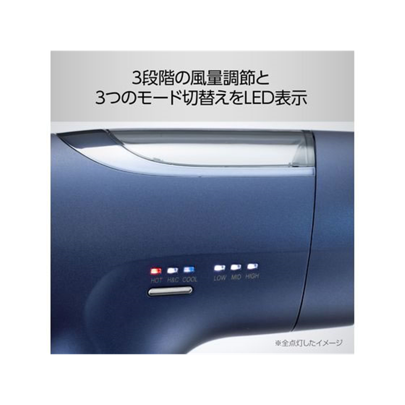 KOIZUMI BLDCハイスピードドライヤー MONSTER ネイビー KHDM800A 1台(ご注文単位1台)【直送品】