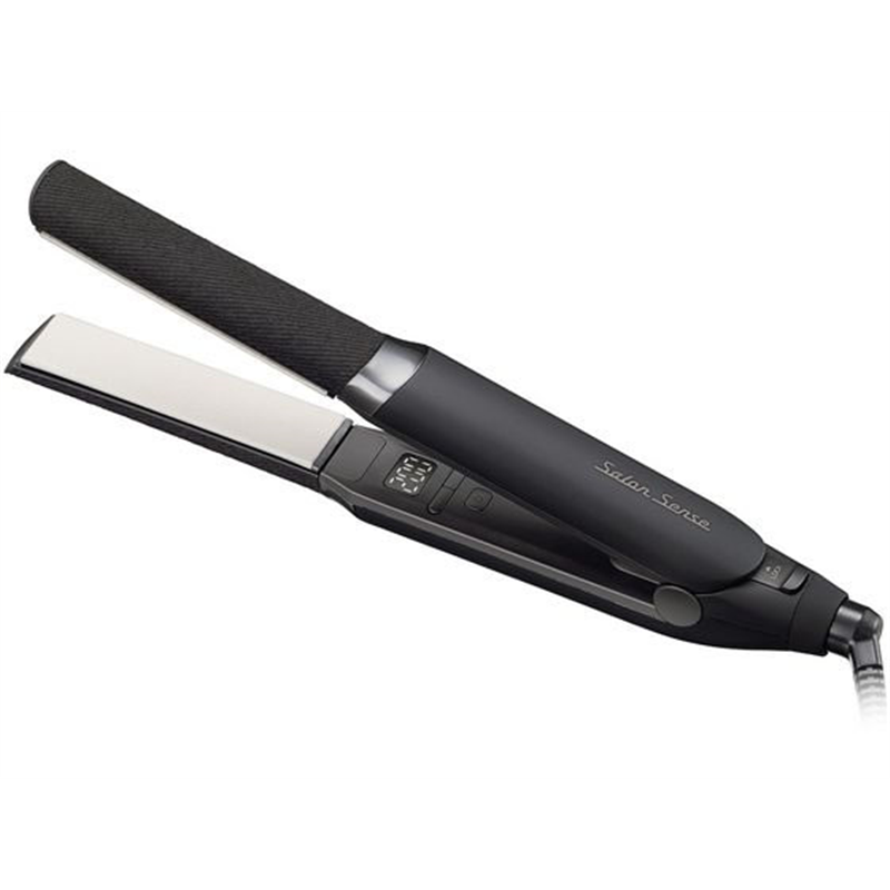 KOIZUMI Salon Sense マイナスイオンストレートアイロン 24mm ブラック 1台（ご注文単位1台）【直送品】