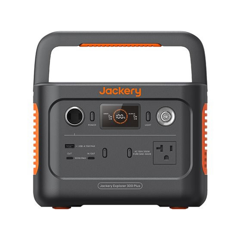 Jackery ポータブル電源 300PlusJE-300B 5641812 1台（ご注文単位1台）【直送品】