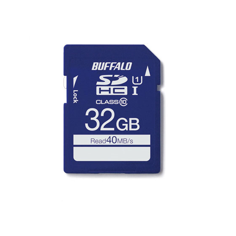 バッファロー UHS-I Class1 SDHCカード 32GB RSDC-032GU1S 1個（ご注文単位1個）【直送品】