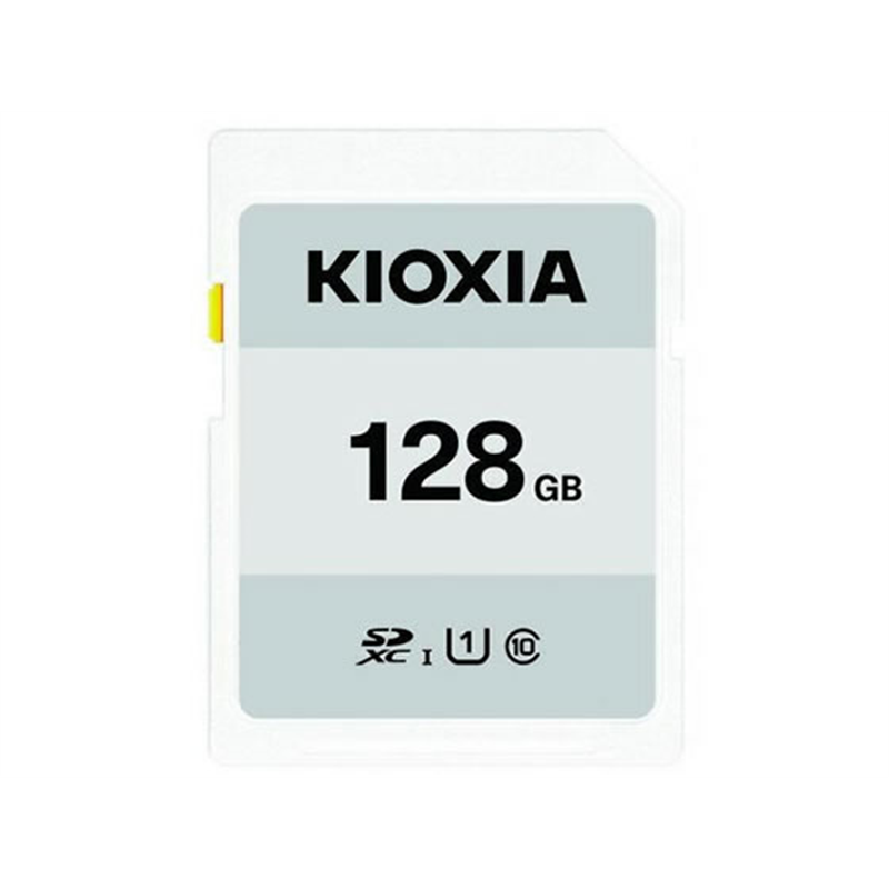 キオクシア SDメモリカード EXCERIA BASIC 128GB KCA-SD128GS 1個（ご注文単位1個）【直送品】