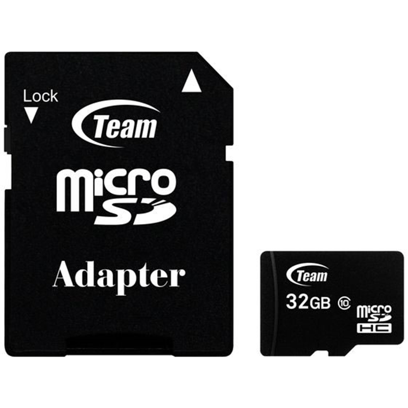 TEAM microSDHCカード 32GB C10 TG032G0MC28A 1枚（ご注文単位1枚）【直送品】