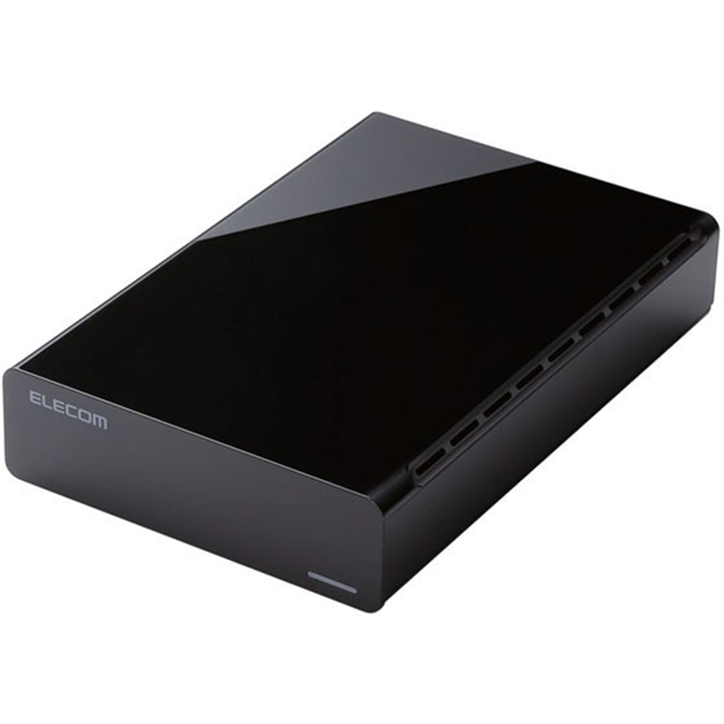 エレコム 外付けハードディスク 4TB ELD-CED040UBK 1個（ご注文単位1個）【直送品】
