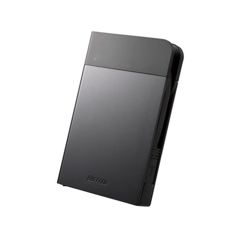 バッファロー USB3.1耐衝撃ポータブルHDD1TB HD-PZF1.0U3-BKA 1式（ご注文単位1式）【直送品】