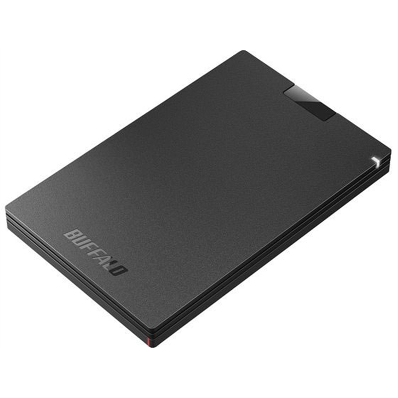 バッファロー USB3.2(Gen1) ポータブルSSD Type-A&C 250GB 1台（ご注文単位1台）【直送品】