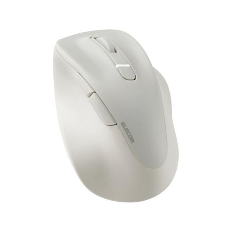 エレコム 無線マウス EX-G Bluetooth 5ボタン Mサイズ ホワイト 1個（ご注文単位1個）【直送品】