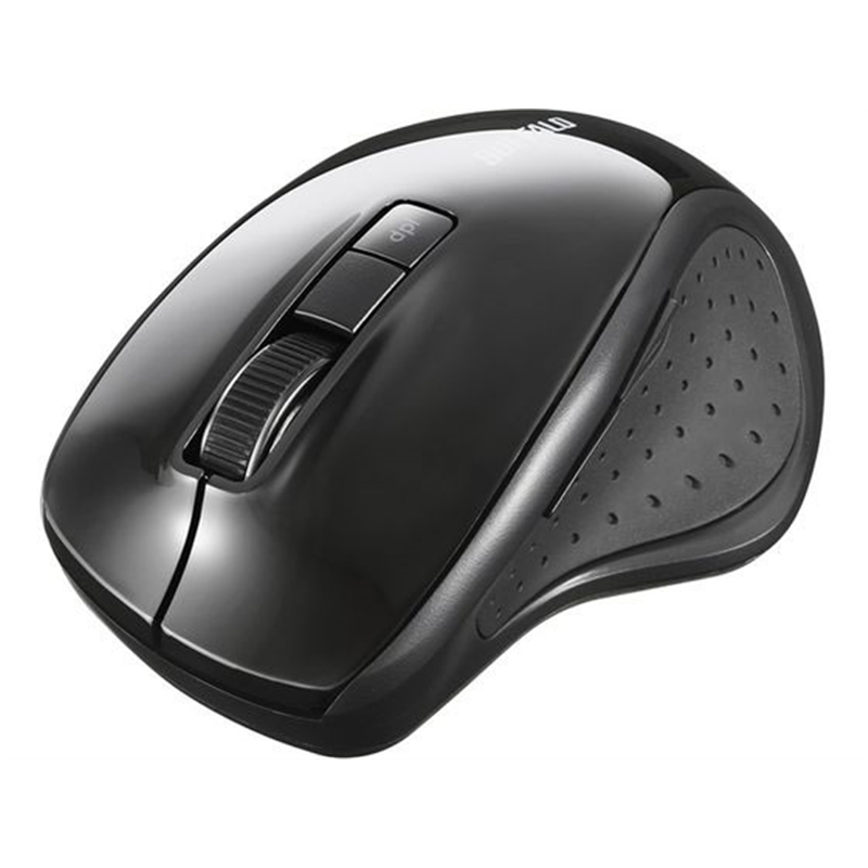 バッファロー 5ボタン Bluetooth5.0 マウス ブラック BSMBB300BK 1個（ご注文単位1個）【直送品】