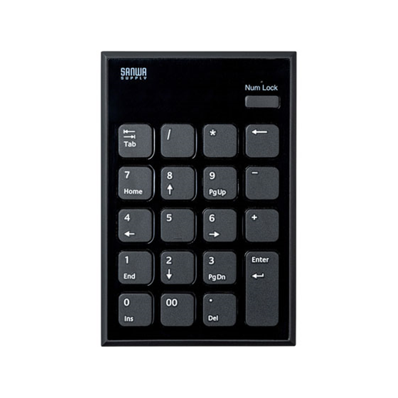 サンワサプライ テンキー Bluetooth NT-BT21BK 1個（ご注文単位1個）【直送品】