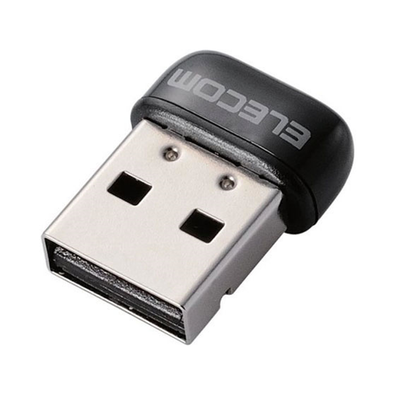 エレコム 無線LANアダプター 433Mbps WDC-433SU2M2BK 1個（ご注文単位1個）【直送品】