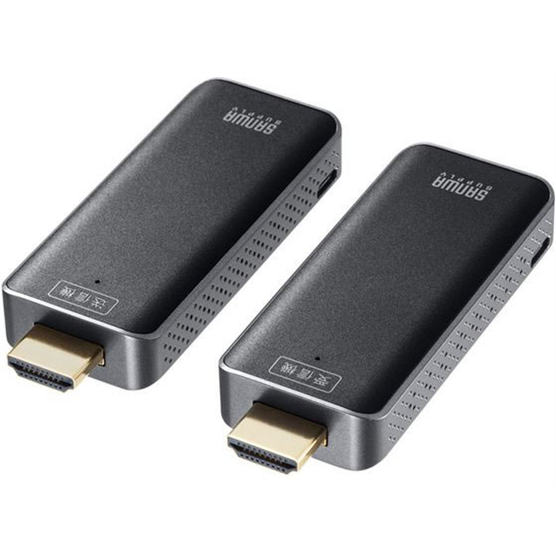 サンワサプライ ワイヤレスHDMIエクステンダー VGA-EXWHD10 1セット（ご注文単位1セット）【直送品】
