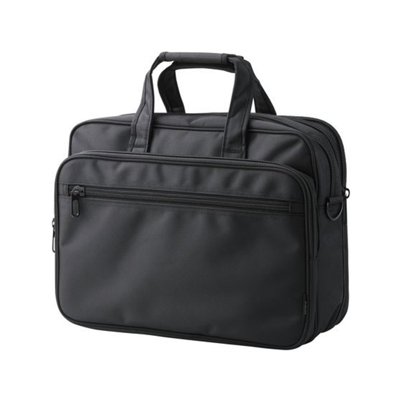 エレコム ビジネスバッグ 大容量拡張 2way ブラック BM-CBEX01BK 1個(ご注文単位1個)【直送品】