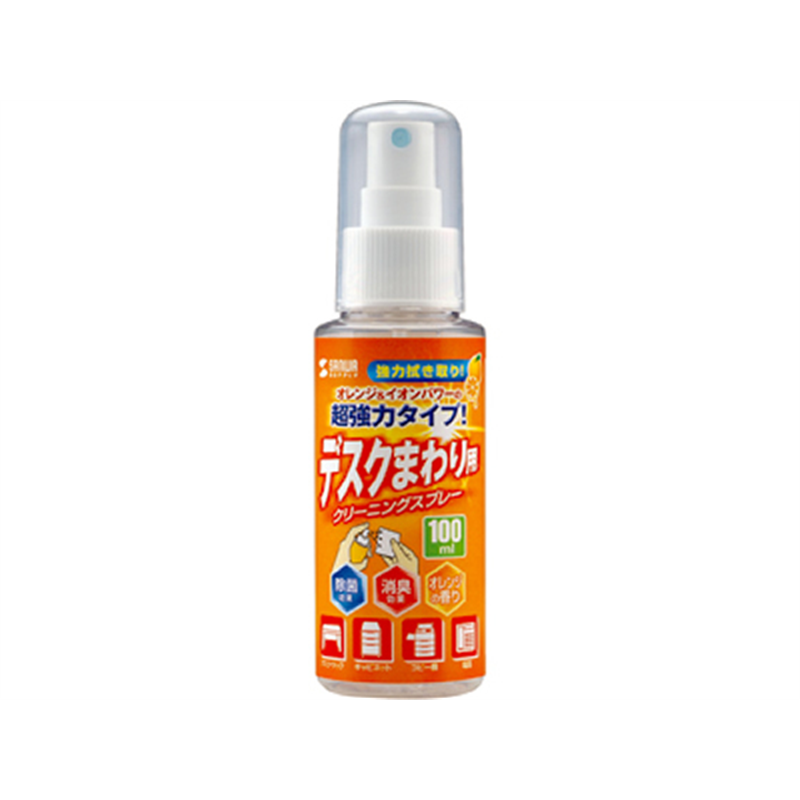 サンワサプライ クリーニングスプレー(デスクまわり用) 100ml CD-SP6 1本（ご注文単位1本）【直送品】