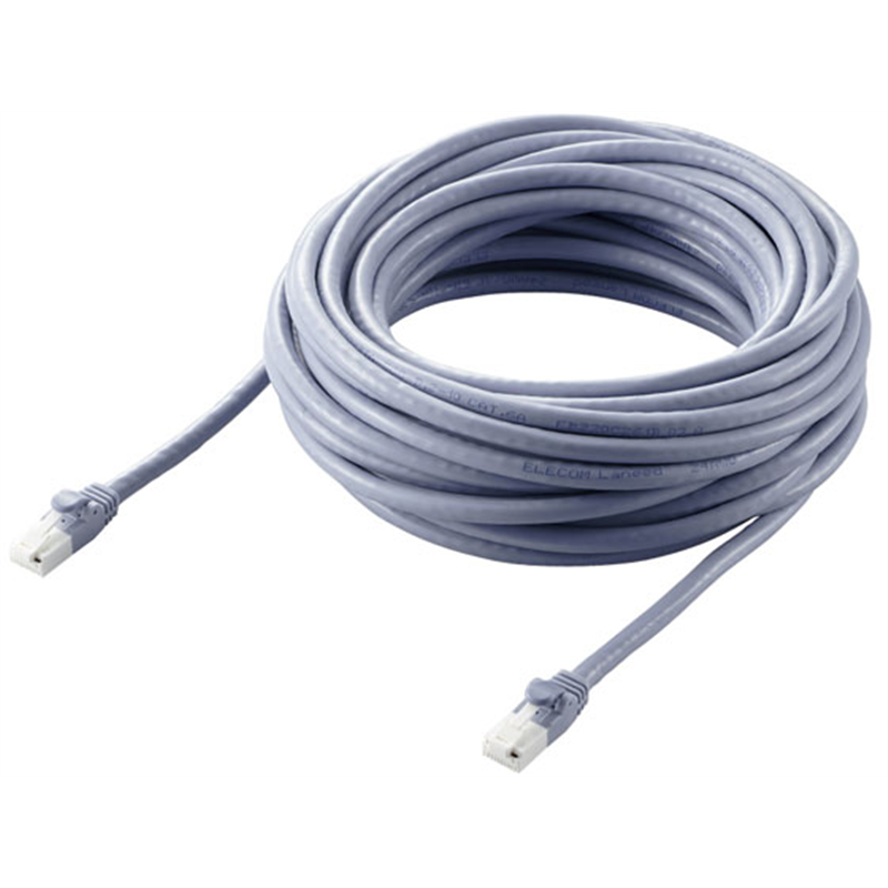 エレコム Cat6a LANケーブル 10m ブルー LD-GPAT BU10 RS 1個（ご注文単位1個）【直送品】