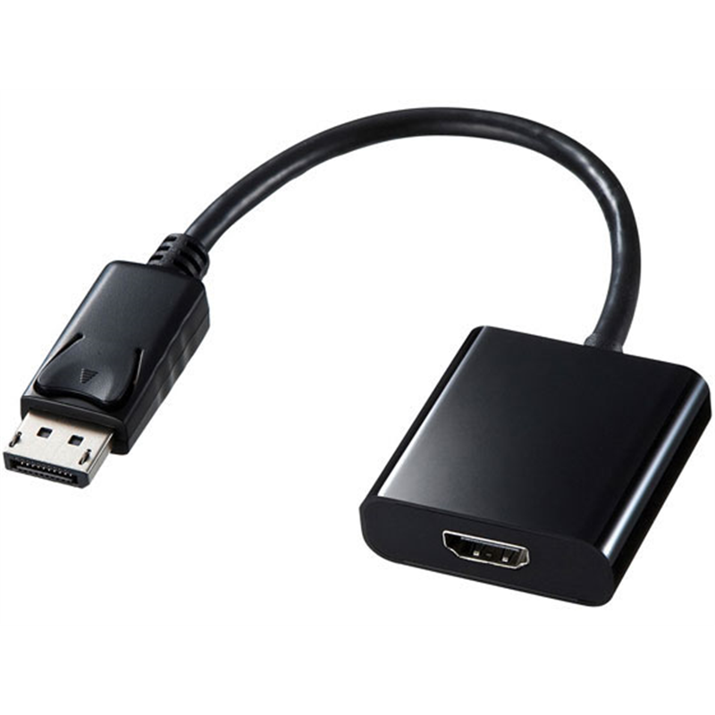 サンワサプライ DisplayPort-HDMI 変換アダプタ AD-DPPHD01 1個（ご注文単位1個）【直送品】