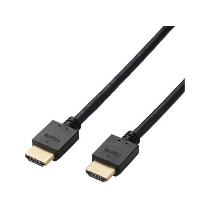 エレコム HDMI ケーブル ハイスピード 5m ブラック DH-HD14E50BK2 1個（ご注文単位1個）【直送品】
