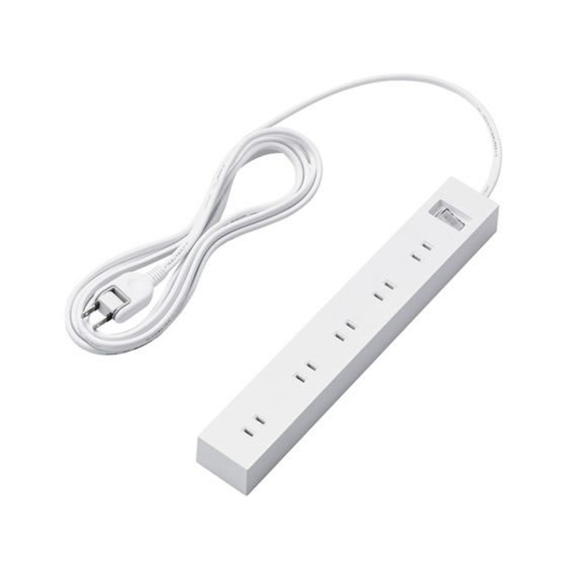 エレコム 延長コード 2P 10個口 3m 一括スイッチ ECT-1530WH 1個（ご注文単位1個）【直送品】