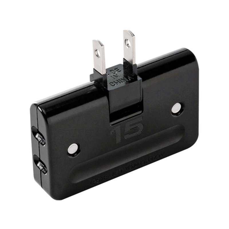 サンワサプライ 平トリプルタップ 2P・3個口 ブラック TAP-AC5BKN 1個（ご注文単位1個）【直送品】