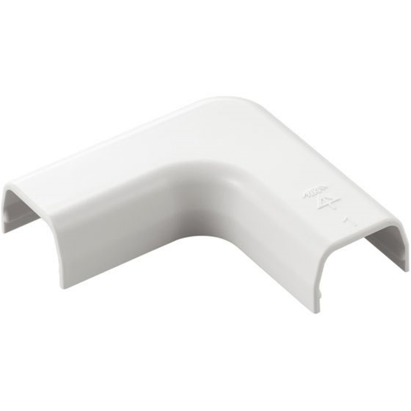 エレコム 配線カバー 曲ガリ LD-GAF1MWH用 ホワイト LD-GAFM1MWH 1個（ご注文単位1個）【直送品】