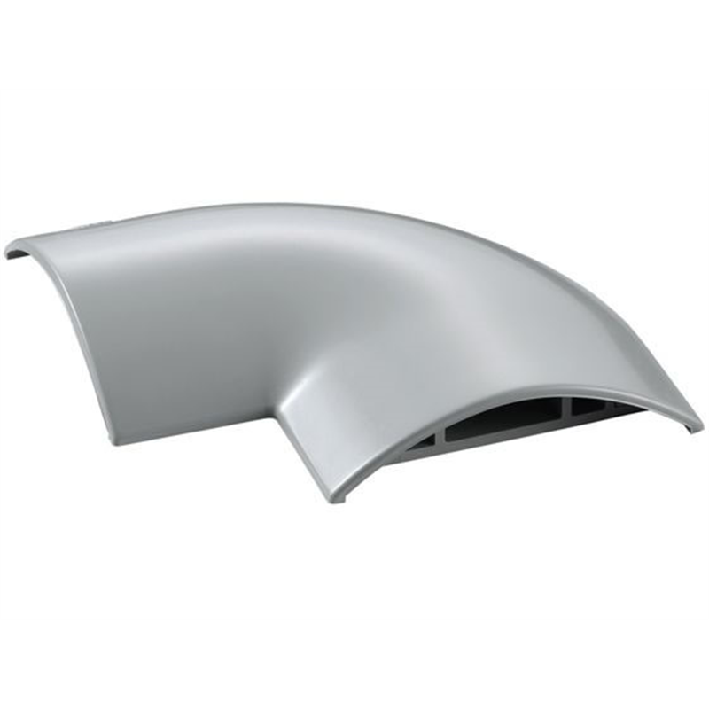 エレコム 配線カバー マガリ LD-GA1407MGY用 グレー LD-GAM47MGY 1個（ご注文単位1個）【直送品】