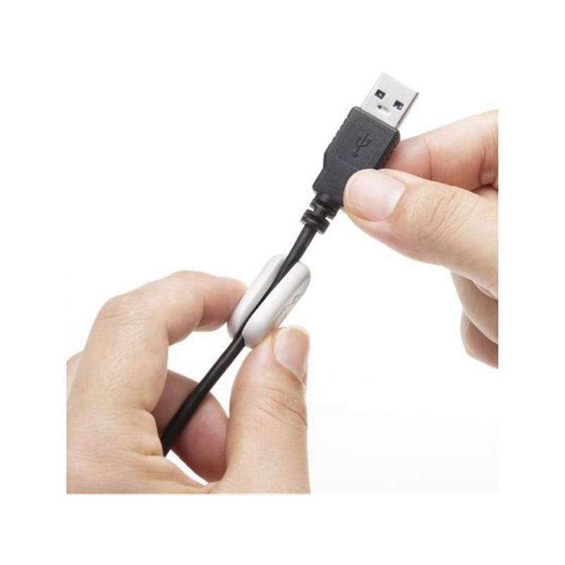 サンワサプライ マグネットケーブルホルダー ホワイト CA-515W 1パック(ご注文単位1パック)【直送品】