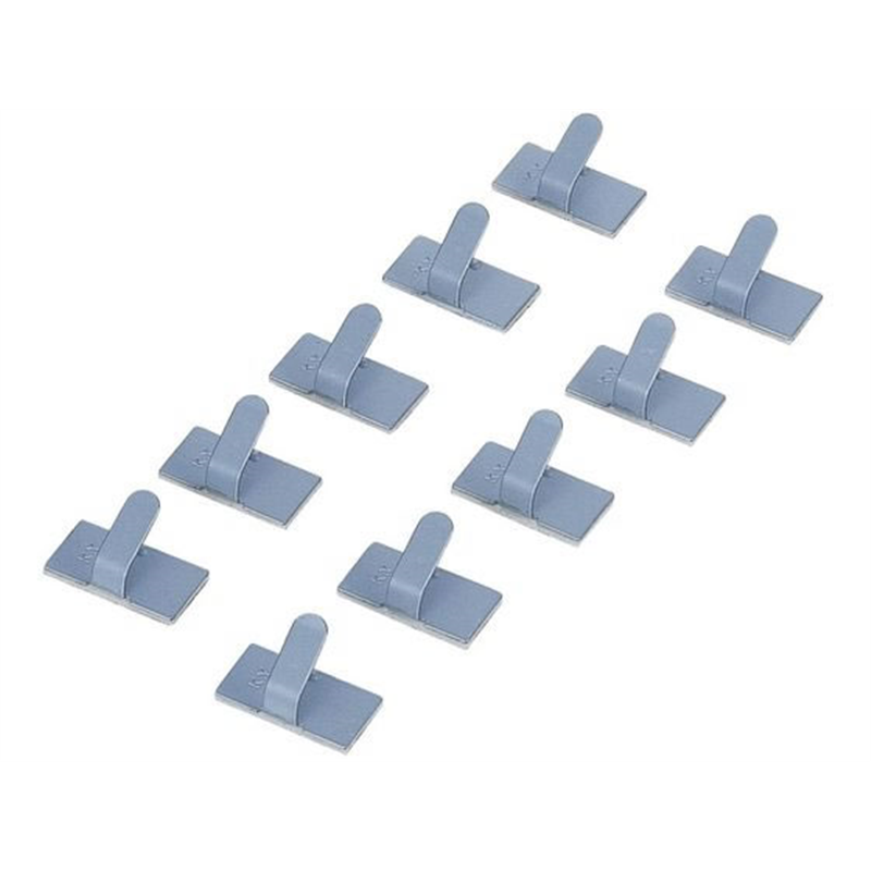 エレコム ケーブル結束フック 10個 LD-US15 1パック（ご注文単位1パック）【直送品】