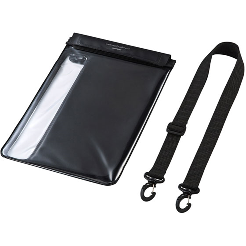 サンワサプライ タブレット防水防塵ケース10.1インチ PDA-TABWPST10BK 1個（ご注文単位1個）【直送品】
