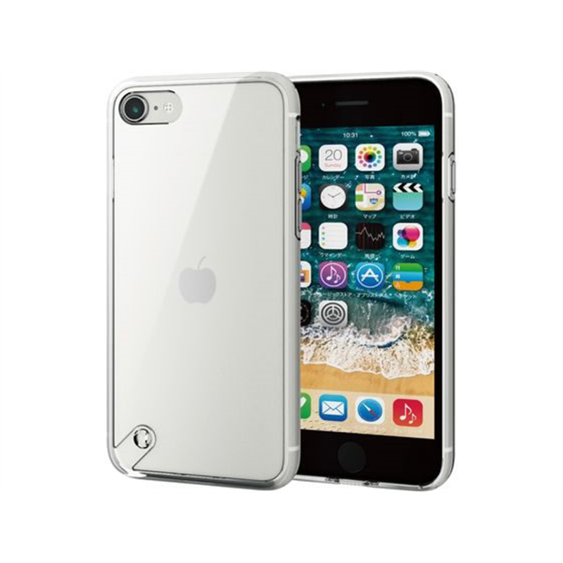 エレコム iPhone SE 第3世代 ケース スタンダード クリア 1個（ご注文単位1個）【直送品】