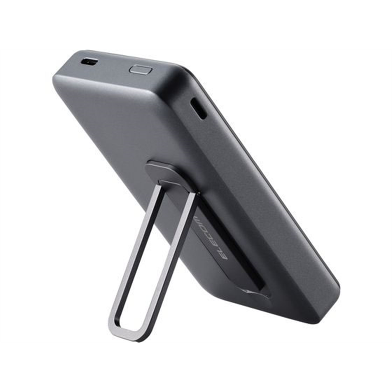 エレコム 無線モバイルバッテリー 10000mAh ブラック DE-C54-10000BK 1個（ご注文単位1個）【直送品】