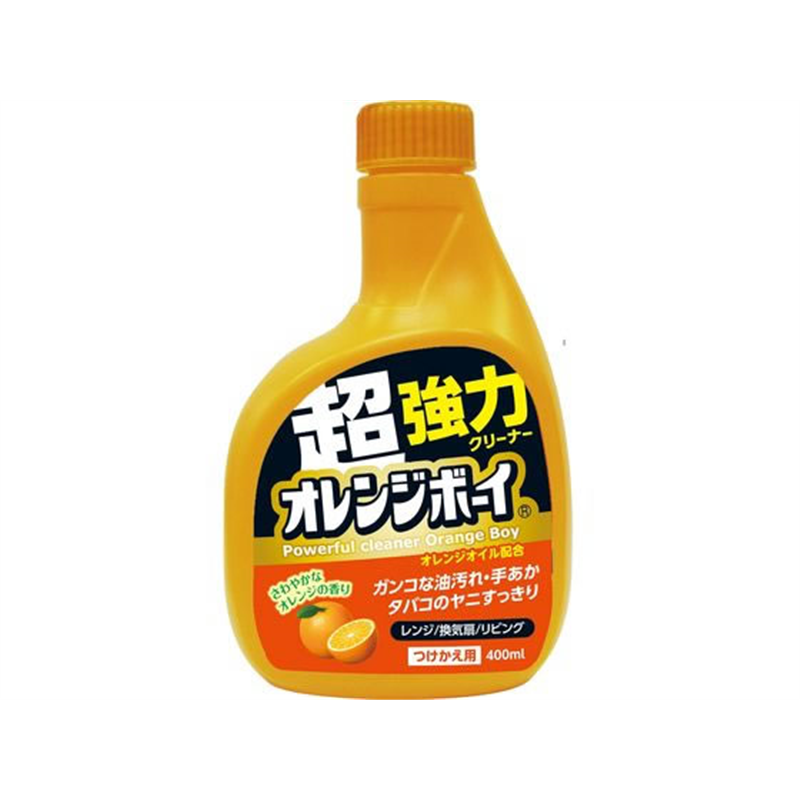 第一石鹸 オレンジボーイ 強力クリーナー つけかえ用 400mL 1個（ご注文単位1個）【直送品】