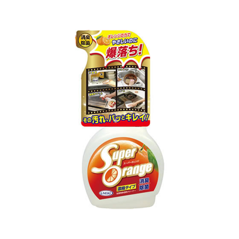 UYEKI スーパーオレンジ消臭除菌泡タイプN 本体 480mL 1本（ご注文単位1本）【直送品】