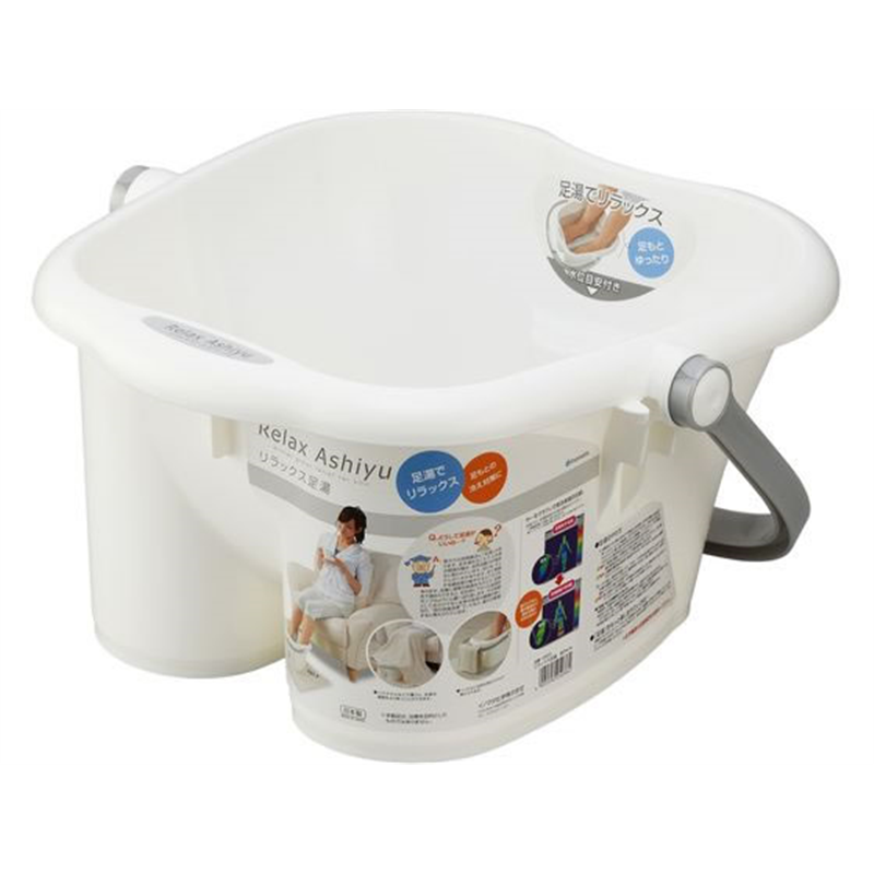 イノマタ化学 リラックス足湯 ホワイト 1個（ご注文単位1個）【直送品】