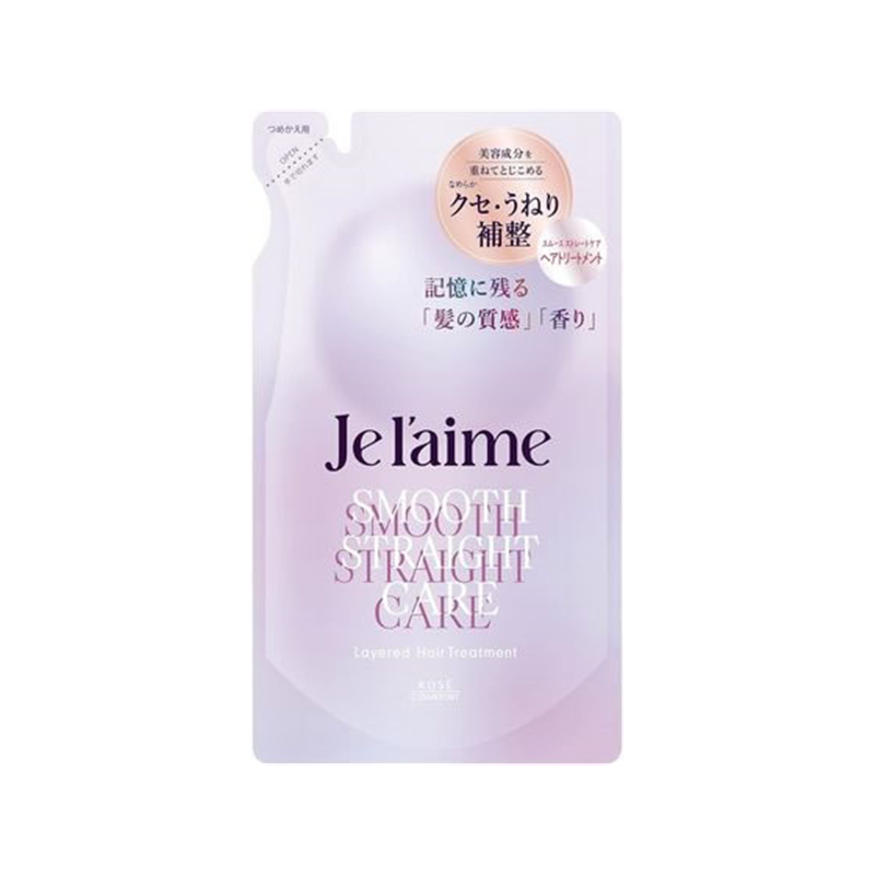 コーセーコスメポート ジュレーム レイヤード ヘアトリートメント スムース ストレートケア替 1個（ご注文単位1個）【直送品】