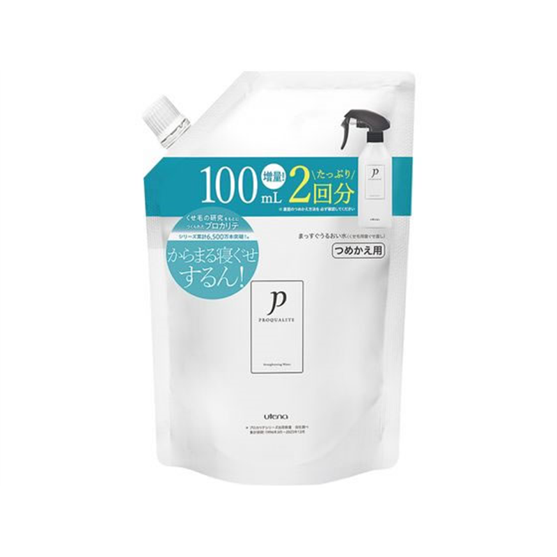 ウテナ プロカリテ まっすぐうるおい水 つめかえ 500mL 1個（ご注文単位1個）【直送品】