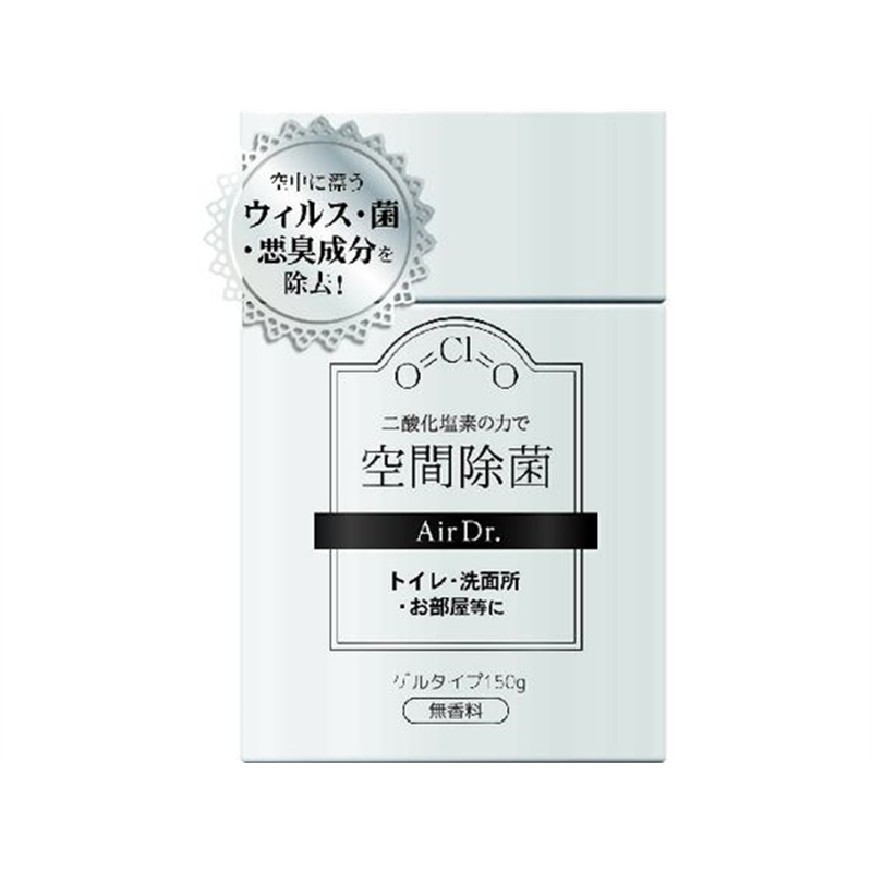 novopin エアドクター空間除菌お部屋用ゲルタイプ150g K-2533 1個（ご注文単位1個）【直送品】