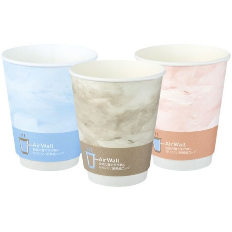 コクヨ Hibifull 手が熱くなりにくい断熱紙コップ アソート25個 1パック（ご注文単位1パック）【直送品】