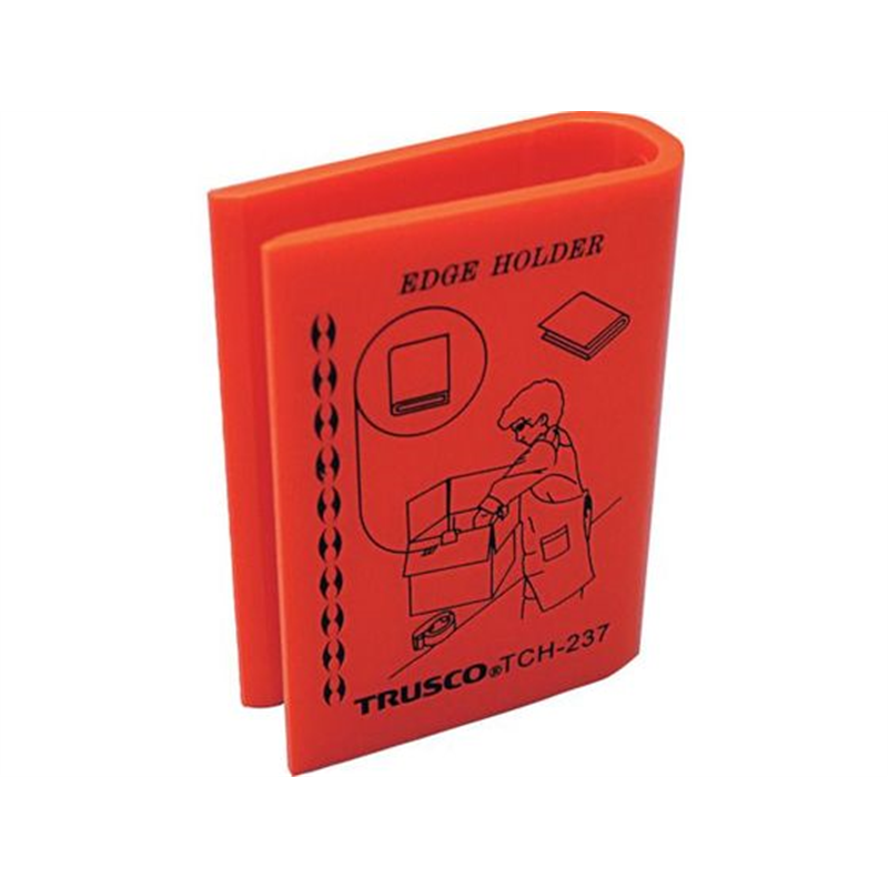 TRUSCO カートンエッジホルダー 4個入セット TCH-237 1セット（ご注文単位1セット）【直送品】