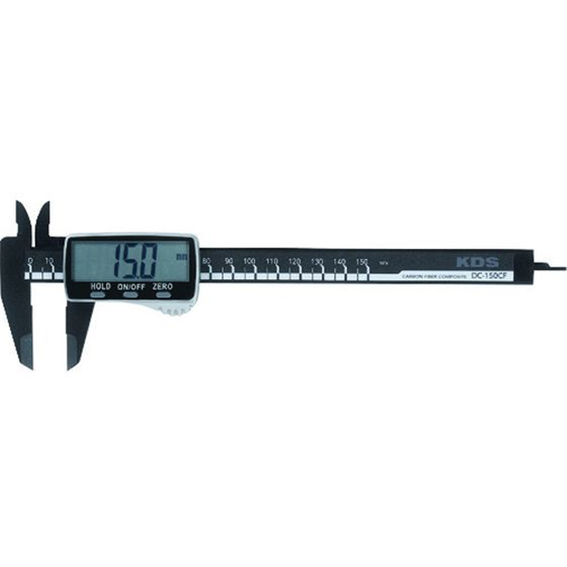 KDS デジタルノギス150カーボンファイバー製 DC150CFBP 1本（ご注文単位1本）【直送品】