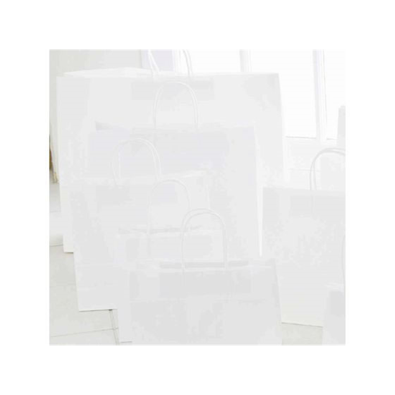 ヘイコー 紙袋 スムースバッグ 2才 白無地 25枚 003157300 1束（ご注文単位1束）【直送品】