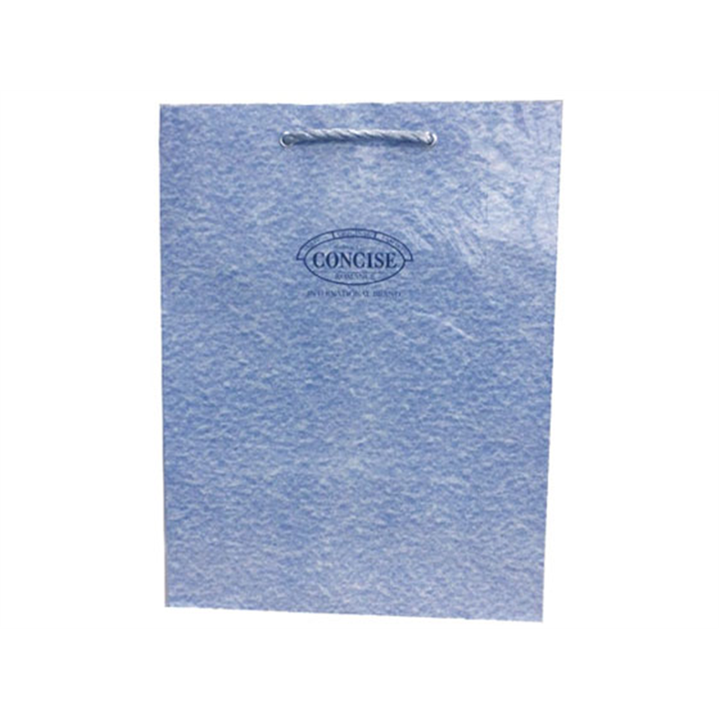 東京ユニオン 手提袋 コンサイス 大 ブルー No-820C 1枚（ご注文単位1枚）【直送品】