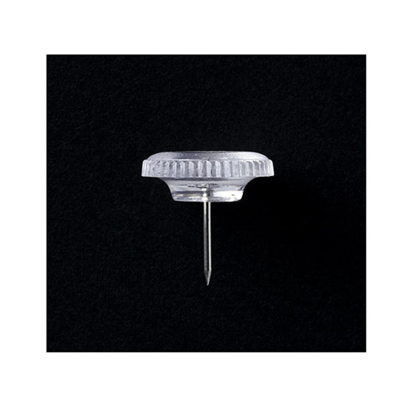 スマートバリュー プラ画びょう クリア 80本入 B509J 1箱（ご注文単位1箱）【直送品】