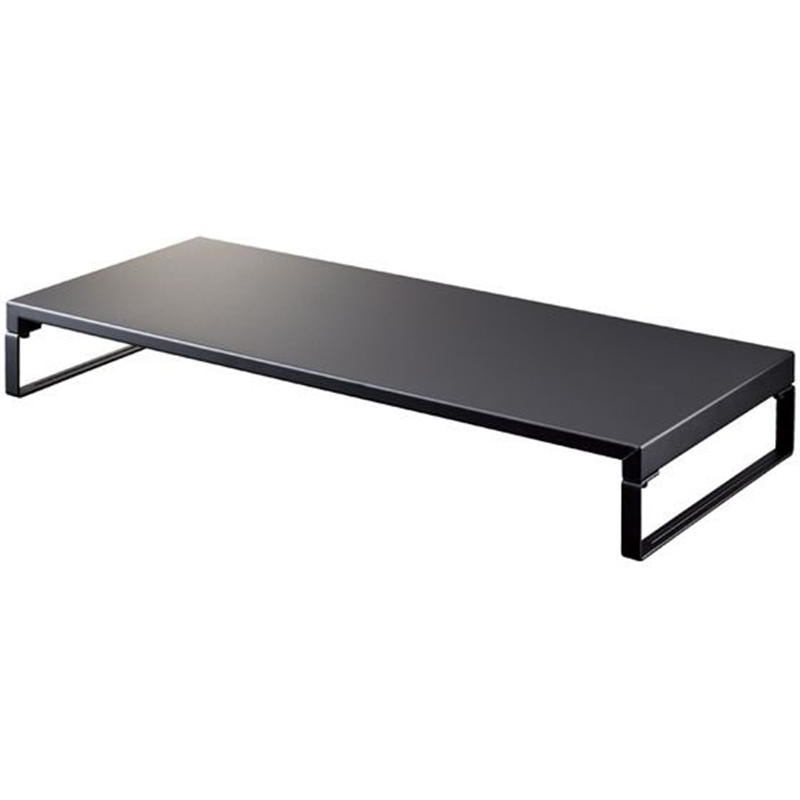 リヒトラブ 机上台 幅590mm ロータイプ マットブラック A7332-124 1台（ご注文単位1台）【直送品】