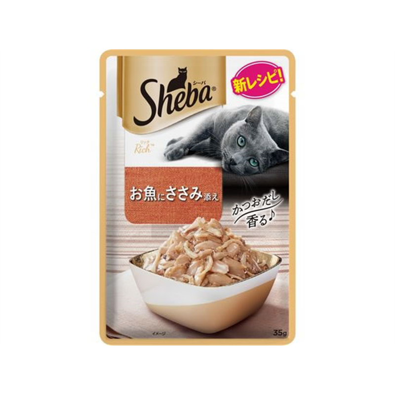 マースジャパン シーバリッチ お魚にささみ 35g 1袋（ご注文単位1袋）【直送品】