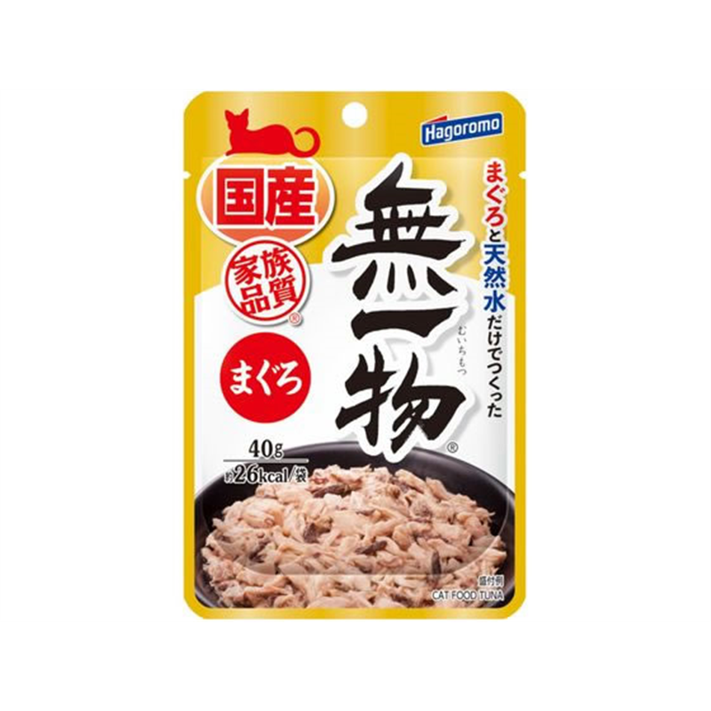 はごろもフーズ 無一物パウチまぐろ 40g 1個（ご注文単位1個）【直送品】