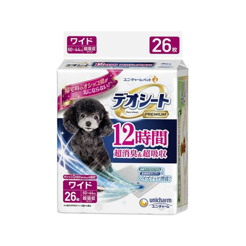 ユニ・チャーム デオシート Premium ワイド 26枚 1個（ご注文単位1個）【直送品】