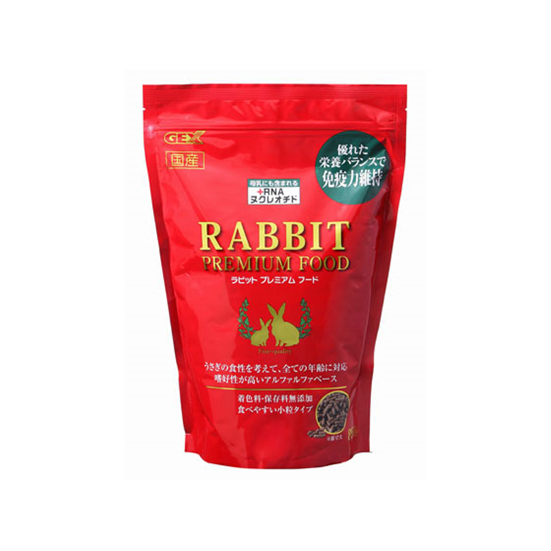 ジェックス ラビット プレミアムフード 850g 1個（ご注文単位1個）【直送品】