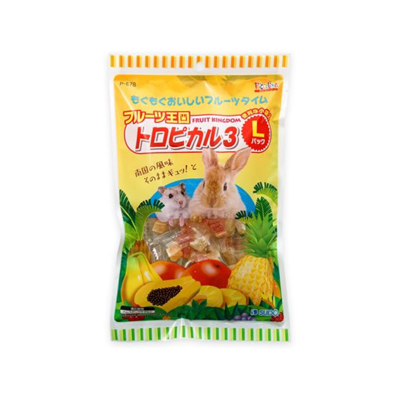 スドー フルーツ王国トロピカル3 Lパック 160g 1個（ご注文単位1個）【直送品】