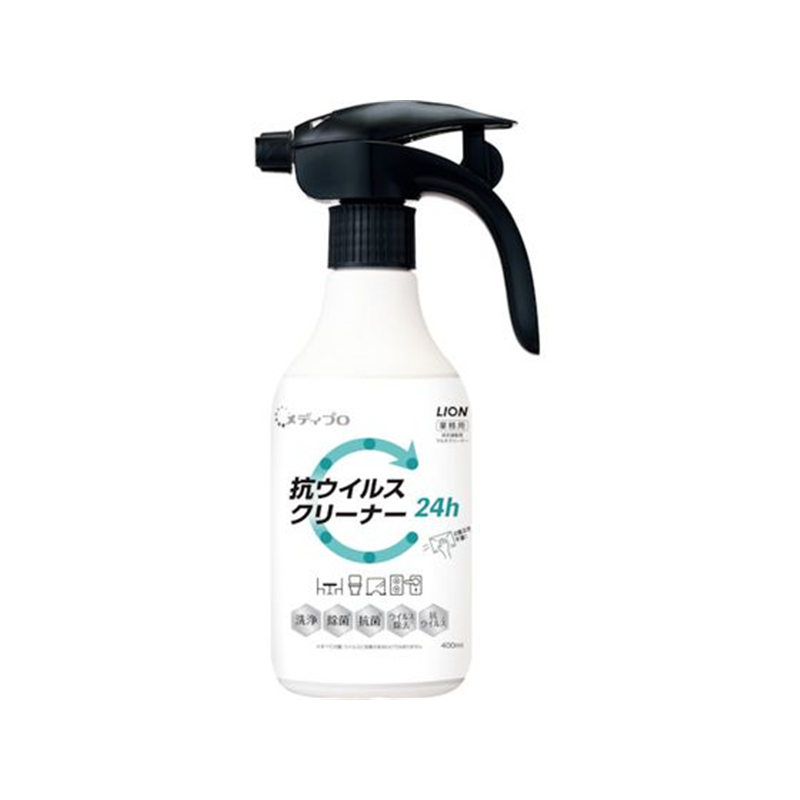 ライオン メディプロ 抗ウイルスクリーナー400ml MPMC400 1本（ご注文単位1本）【直送品】
